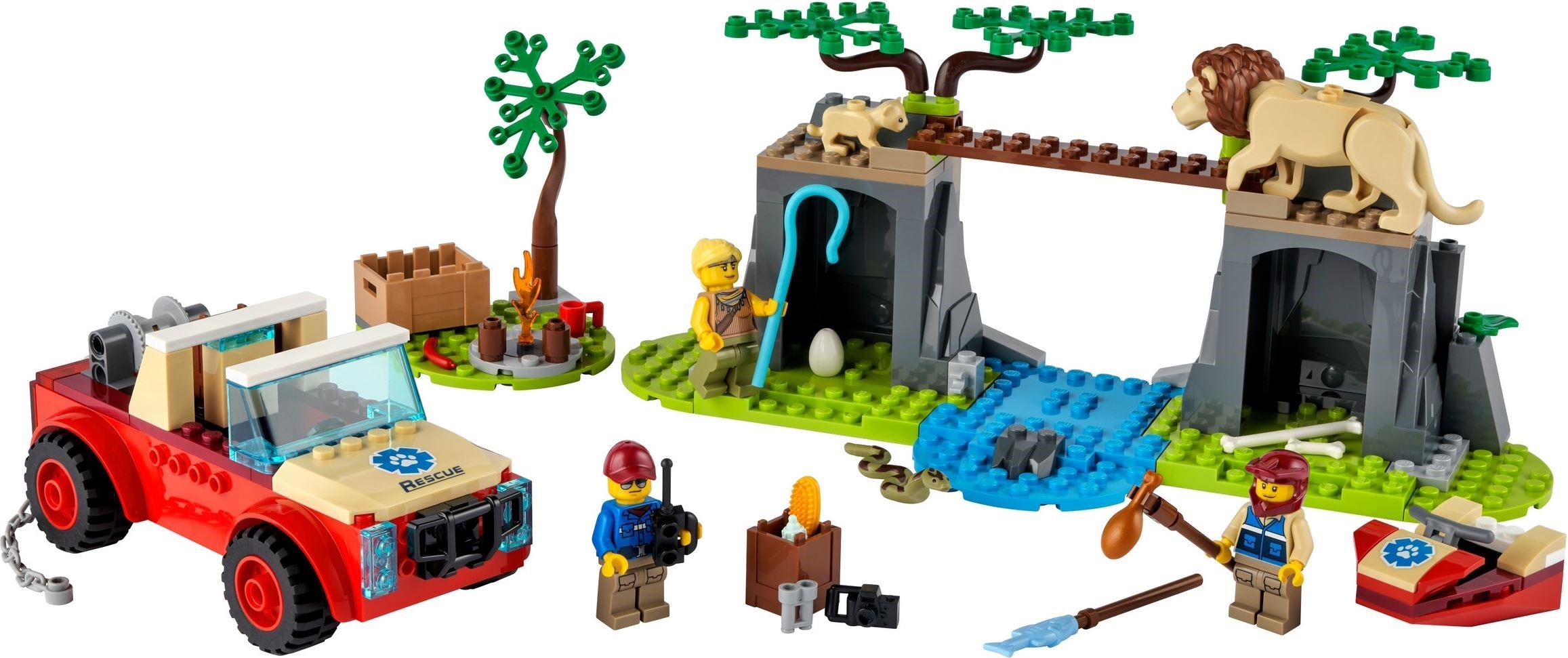 LEGO 60301 City Wildlife Rescue Off-Roader | BrickEconomy