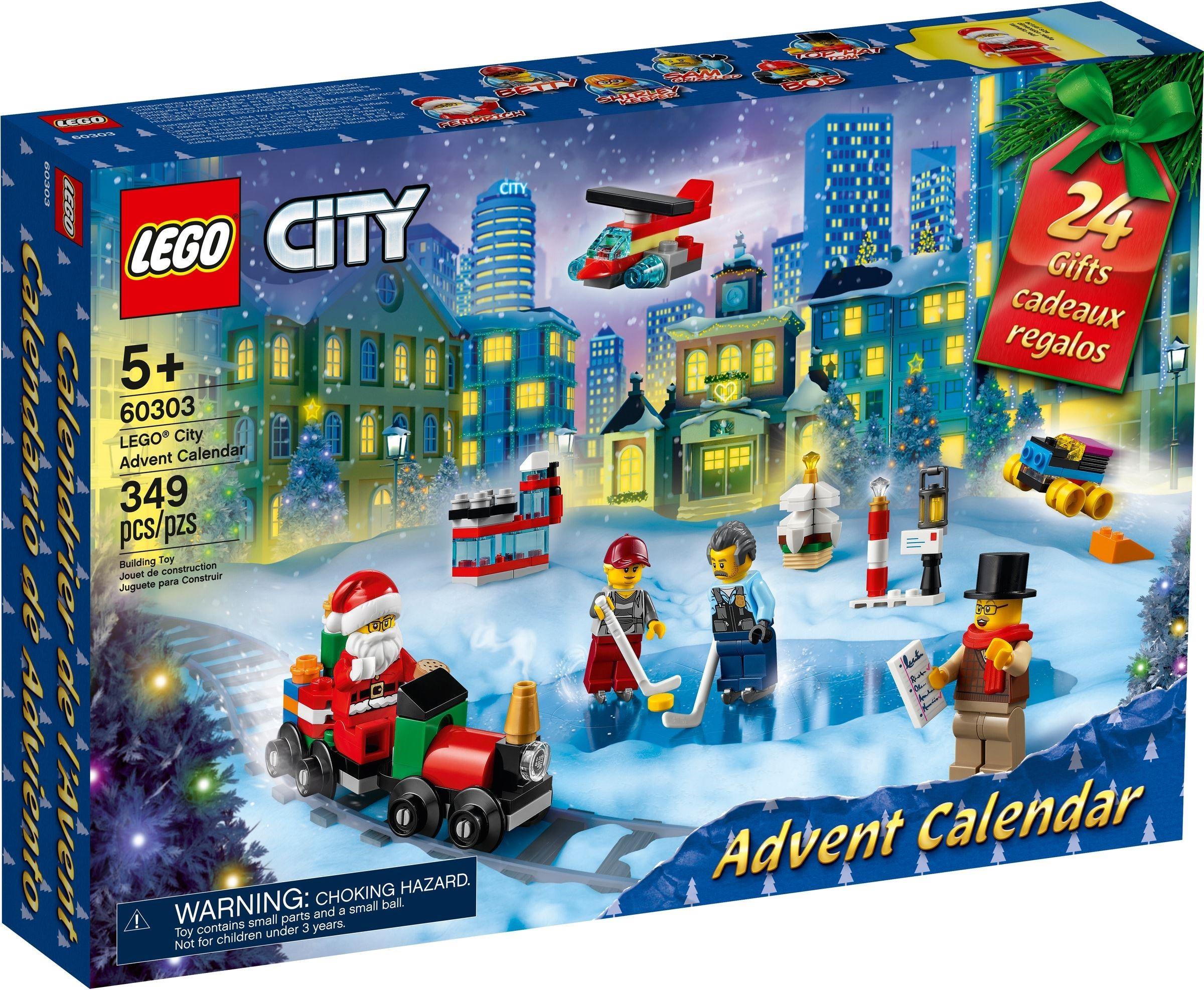 24 Christmas Counting Down Gifts Lego City Advent Calendar 2020 Ages 5+ 