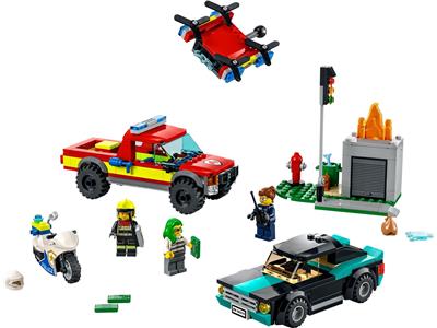 60319 LEGO City Fire Rescue & Police Chase thumbnail image