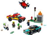 60319 LEGO City Fire Rescue & Police Chase thumbnail image