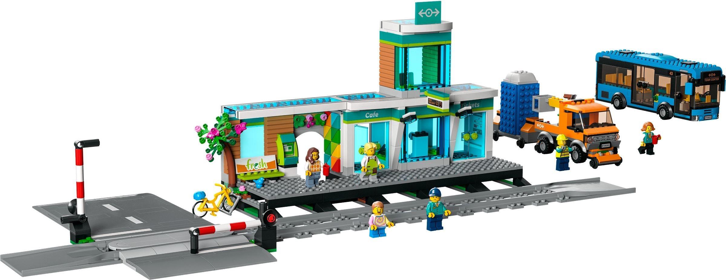 patrulje Radioaktiv Bestemt LEGO 60335 City Train Station | BrickEconomy