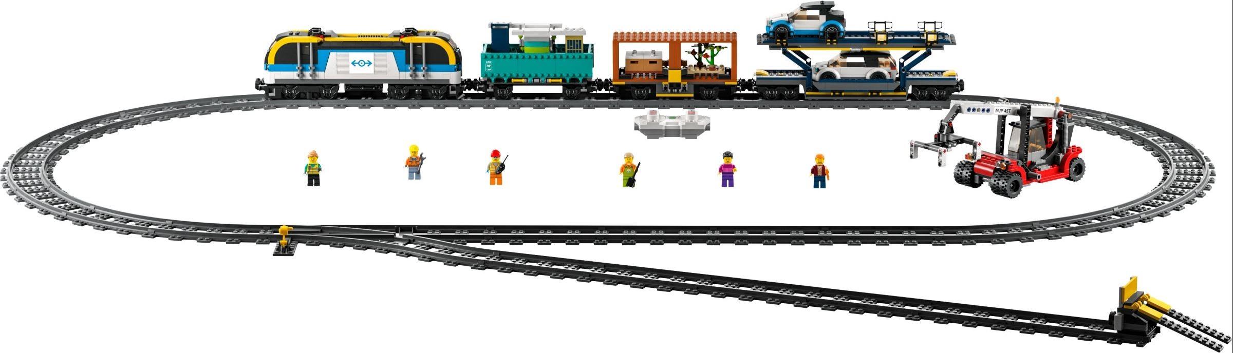 60336 - LEGO® City - Le Train de Marchandises LEGO : King Jouet, Lego,  briques et blocs LEGO - Jeux de construction