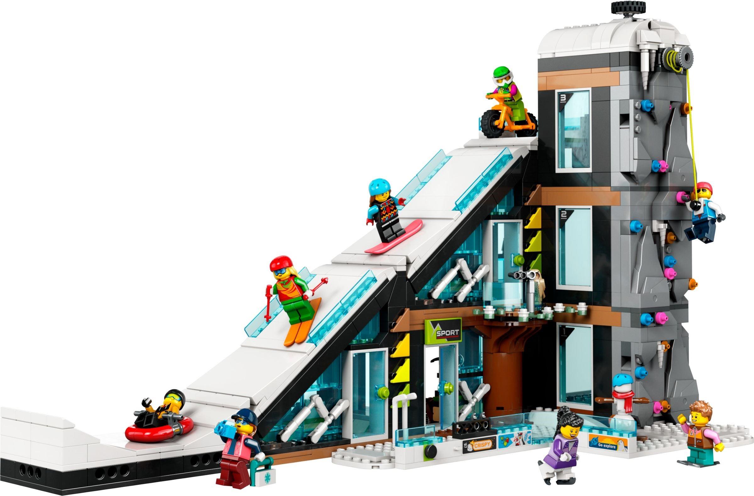 LEGO 60366 City Ski and Climbing Center BrickEconomy