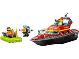 60373 LEGO City Fire Rescue Boat thumbnail image