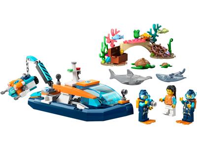 60377 LEGO City Arctic Explorer Diving Boat thumbnail image