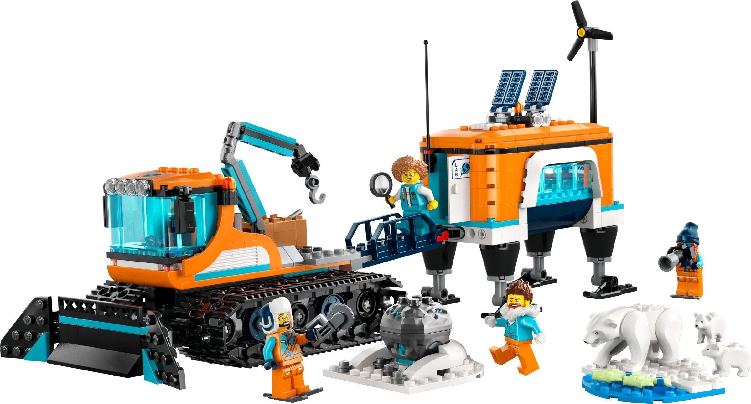 LEGO 60378 City Arctic Explorer Truck and Mobile Lab BrickEconomy