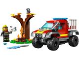 60393 LEGO City 4x4 Fire Truck Rescue thumbnail image