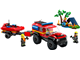 4x4 Fire Engine with Rescue Boat thumbnail