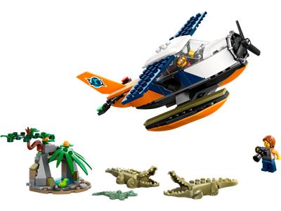 60425 LEGO City Jungle Exploration Jungle Explorer Water Plane thumbnail image