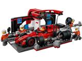 60443 LEGO City Formula 1 F1 Pit Stop & Pit Crew with Ferrari Car