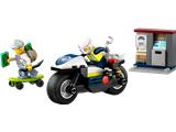 60455 LEGO City Police Motorcycle Chase