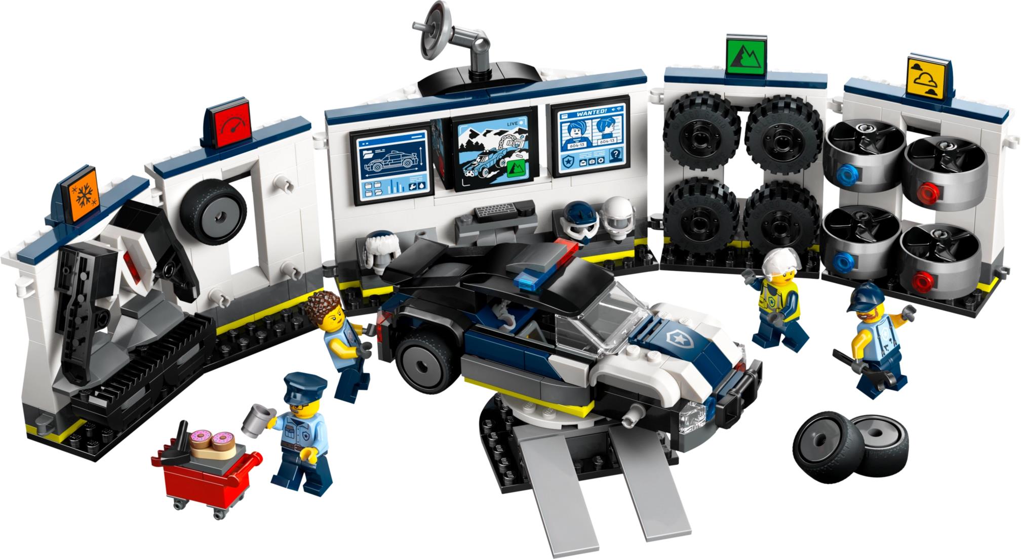 さよならオードリー LEGO 60457 City Custom Police Car Garage | BrickEconomy