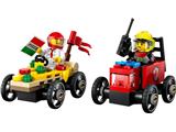 60458 LEGO City Soapbox Racing Pizza vs. Fire Truck Race Car Pack