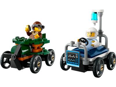 60459 LEGO City Soapbox Racing Airplane vs. Hospital Bed Race Car Pack thumbnail image
