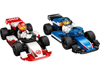 60464 LEGO City Formula 1 F1 Williams Racing & Haas F1 Race Cars thumbnail image