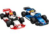 60464 LEGO City Formula 1 F1 Williams Racing & Haas F1 Race Cars