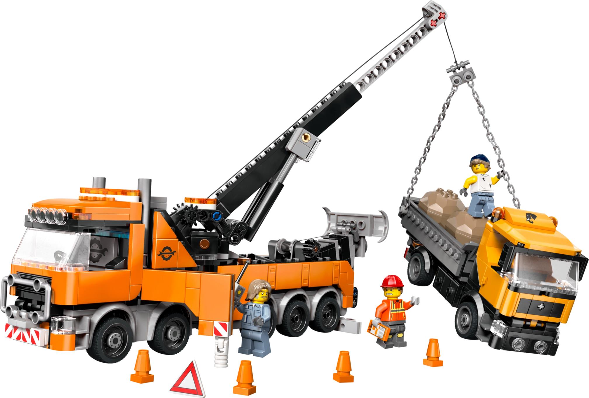 【CPC-L24】yksig LEGO 60467 City Heavy-Duty Recovery Tow Truck with Crane