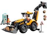 60480 LEGO City Construction ellow Backhoe Loader