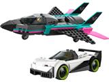 60489 LEGO City Racing Jet vs. Car