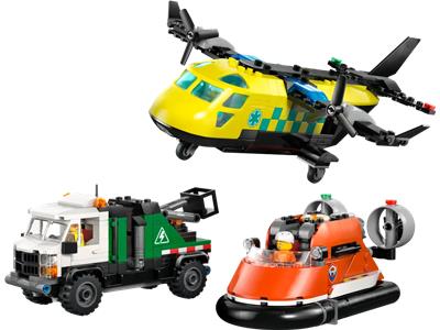 60505 LEGO City Mix & Match Airplane, Service Truck & Hovercraft Remix