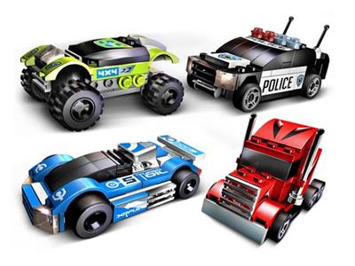 6111 LEGO Tiny Turbos Street Race 4-in-1