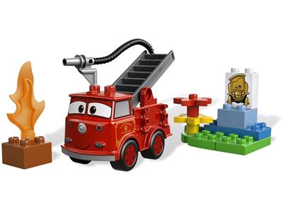 6132 LEGO Duplo Cars Red thumbnail image