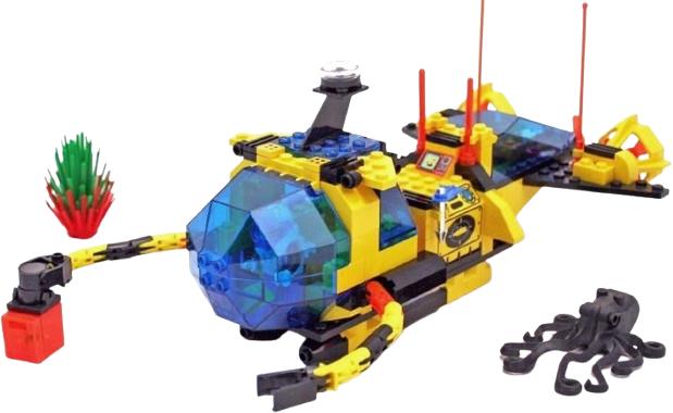 LEGO AQUAZONE 6175 - Sous-marin Crystal Explorer