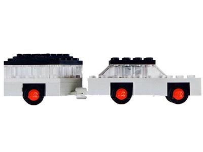 623-2 LEGOLAND White Car and Camper thumbnail image