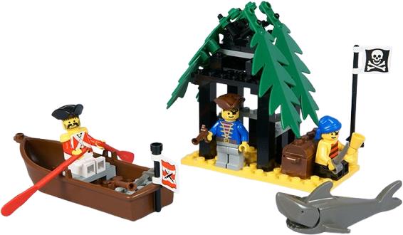 Ikke moderigtigt Motivering Geologi LEGO 6258 Pirates Smuggler's Shanty | BrickEconomy