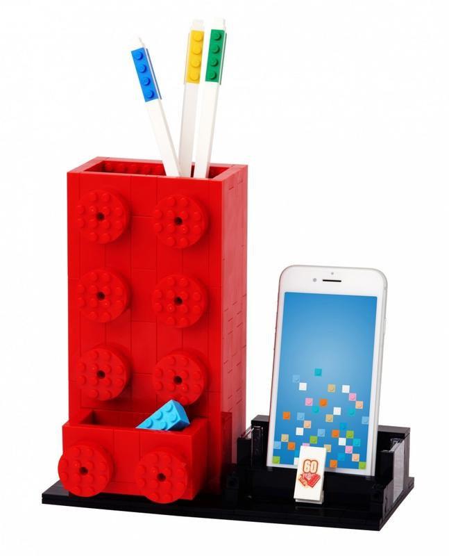 6258622 LEGO Brick 60th Anniversary Red Pencil Pot