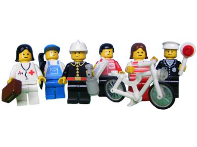 6301 LEGO Town Mini-Figures