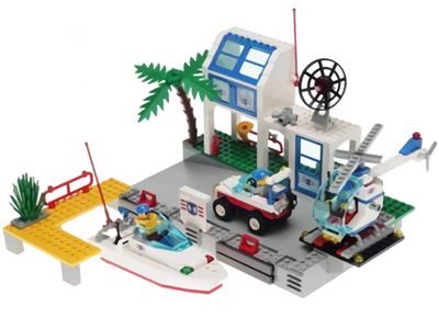 6338 LEGO Coastguard Hurricane Harbor