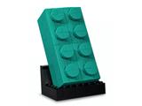 6346101 LEGO Buildable 2x4 Teal Brick