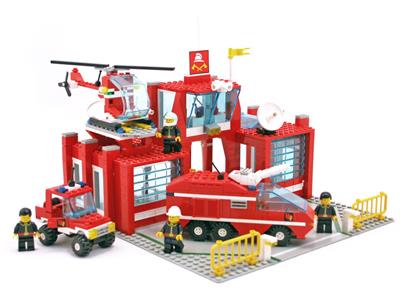 6389 LEGO Fire Control Center