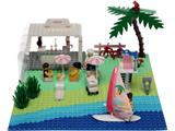 6411 LEGO Paradisa Sand Dollar Café