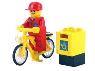 Lego® 6420 Briefträger 7 Mail Carrier komplett mit 1 Figur ´1998 