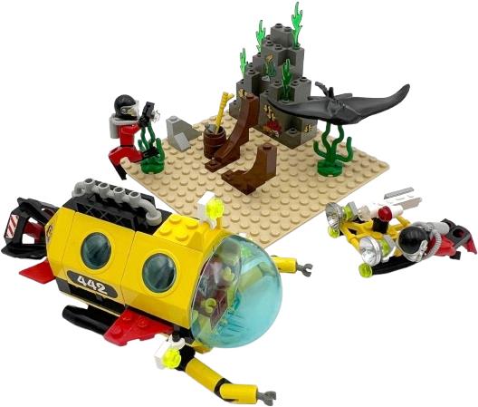 Lego 6442 Lego 442 LEGO 6442 Divers Sting Ray Explorer BrickEconomy
