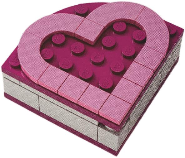 Lego heart box clearance