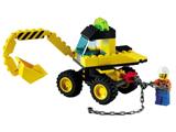 6474 LEGO City 4-Wheeled Front Shovel