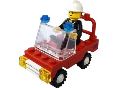 lego fire car