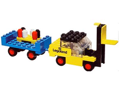 652 2 LEGOLAND Forklift with Trailer BrickEconomy