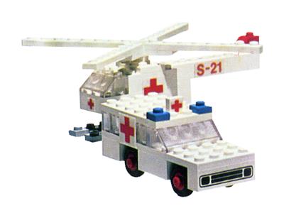 653 LEGOLAND Ambulance and Helicopter thumbnail image