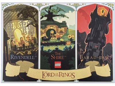 6594064 LEGO The Lord of the Rings Trio Art Print thumbnail image
