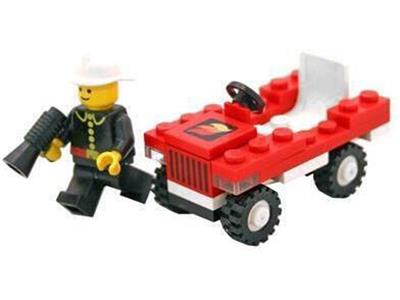 6612 LEGO Fire Chief's Car thumbnail image