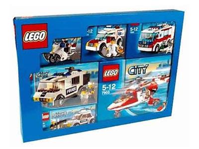 66213 LEGO City Emergency TriPack
