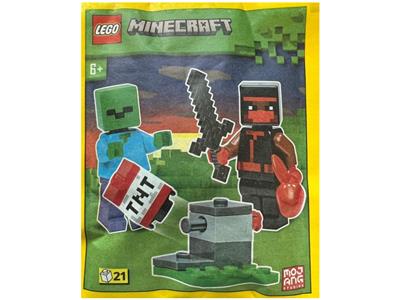 662304 LEGO Minecraft Ninja, Zombie and TNT Launcher