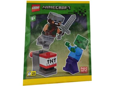 662510 LEGO Minecraft Hero with Zombie and TNT Launcher
