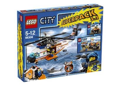 66306 LEGO City Super Pack 3 in 1