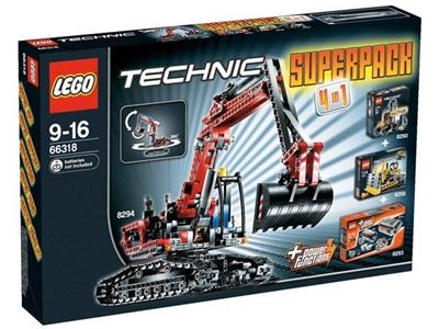 66318 LEGO Technic Super Pack 4 in 1