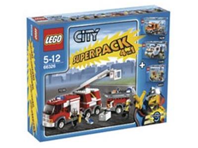 66326 LEGO City Super Pack 4 in 1